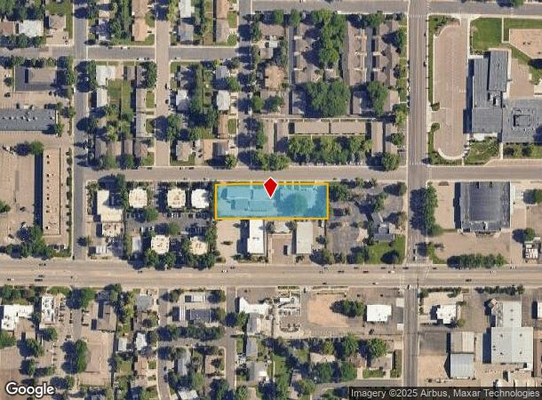 1966 W 15Th St, Loveland, CO Parcel Map