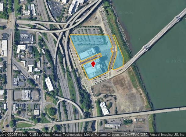 2750 S Moody Ave, Portland, OR Parcel Map