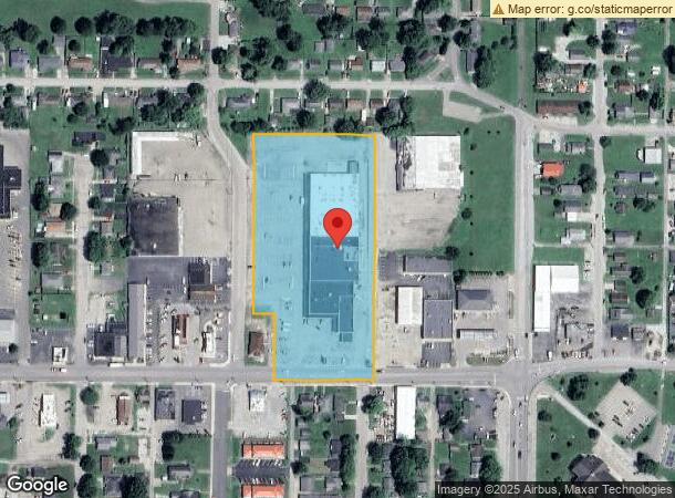  206 W 30Th St, Connersville, IN Parcel Map