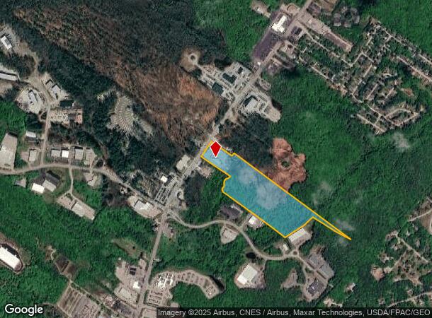 837 Mill Brook Rd, Saco, ME Parcel Map