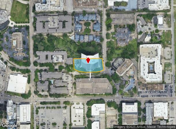  4400 Post Oak Pkwy, Houston, TX Parcel Map