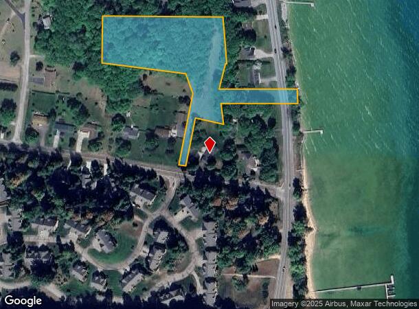  10077 E Crain Hill Rd, Traverse City, MI Parcel Map