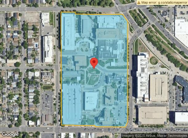  777 Bannock St, Denver, CO Parcel Map