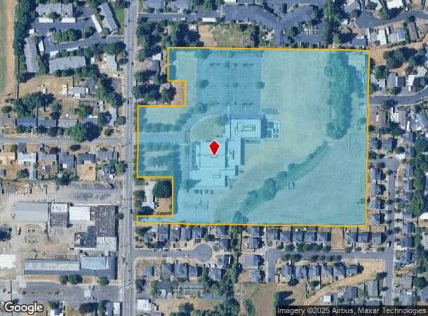 1850 45Th Ave Ne, Salem, OR Parcel Map