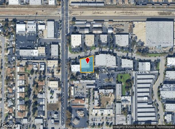 808 Towne Center Dr, Pomona, CA Parcel Map