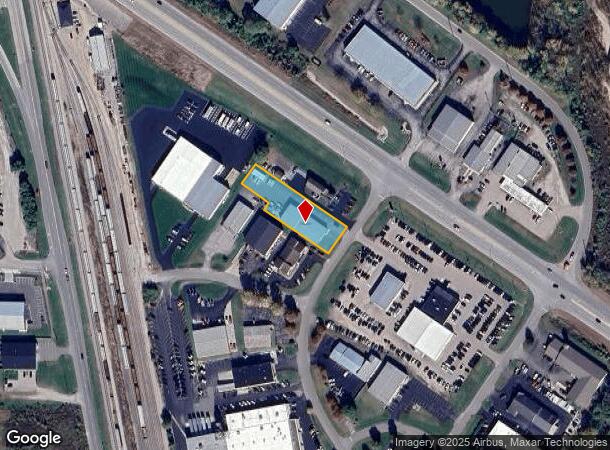 3620 Commerce Dr, Columbus, IN Parcel Map