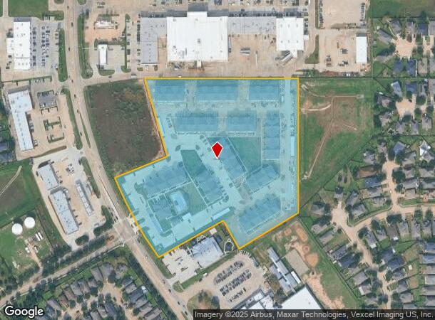  6810 N Ferry Rd, Cypress, TX Parcel Map