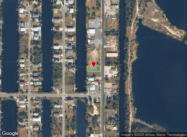  3329 Shoal Line Blvd, Hernando Beach, FL Parcel Map
