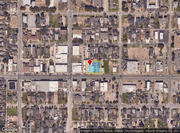  817 W Jefferson Blvd, Dallas, TX Parcel Map