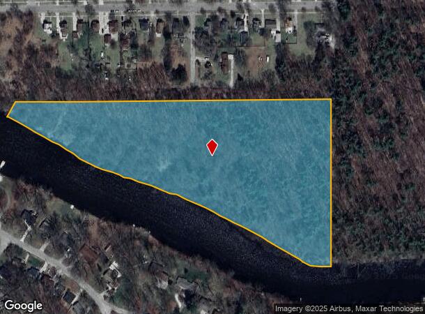833 Riverside St, Belding, MI Parcel Map