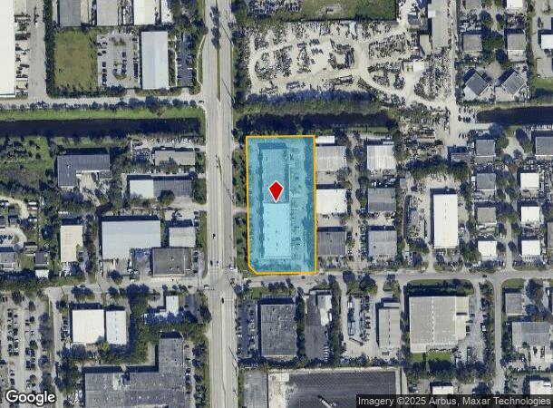  1800 N Powerline Rd, Pompano Beach, FL Parcel Map