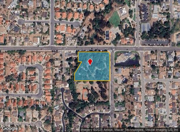 1065 E Fallbrook St, Fallbrook, CA Parcel Map