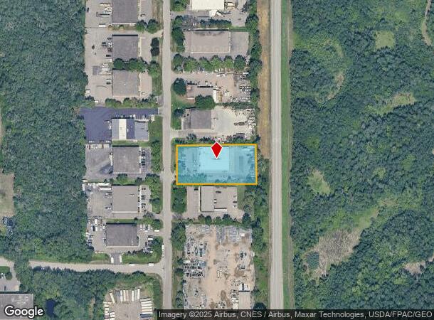 9141 Isanti St Ne, Minneapolis, MN Parcel Map