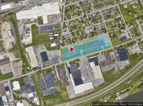 2300 Reach Rd, Williamsport, PA Parcel Map