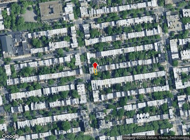  349 Jefferson Ave, Brooklyn, NY Parcel Map