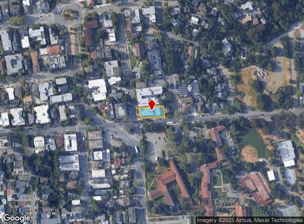  2851 Dwight Way, Berkeley, CA Parcel Map