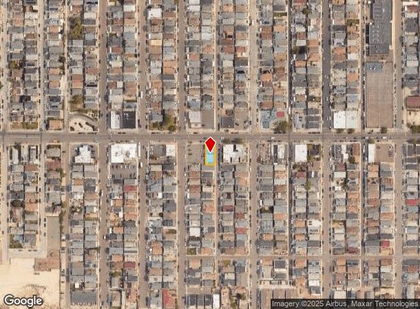  1054 W Beech St, East Atlantic Beach, NY Parcel Map