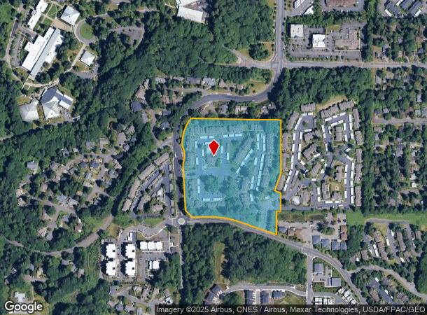 2820 Tuscany Ln Sw, Tumwater, WA Parcel Map