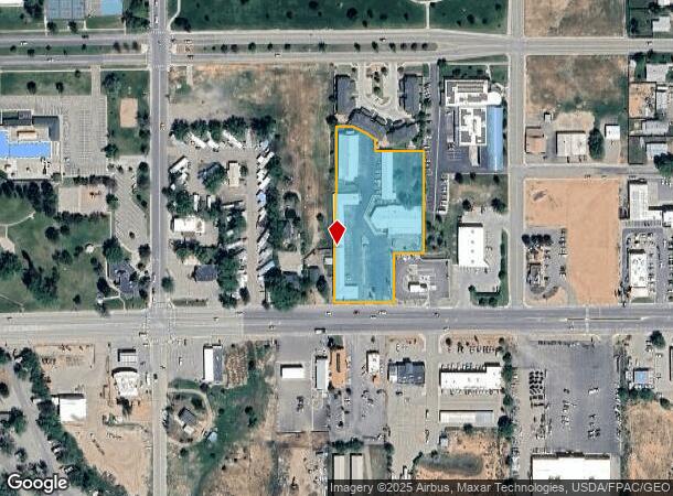  1120 E Main St, Cortez, CO Parcel Map