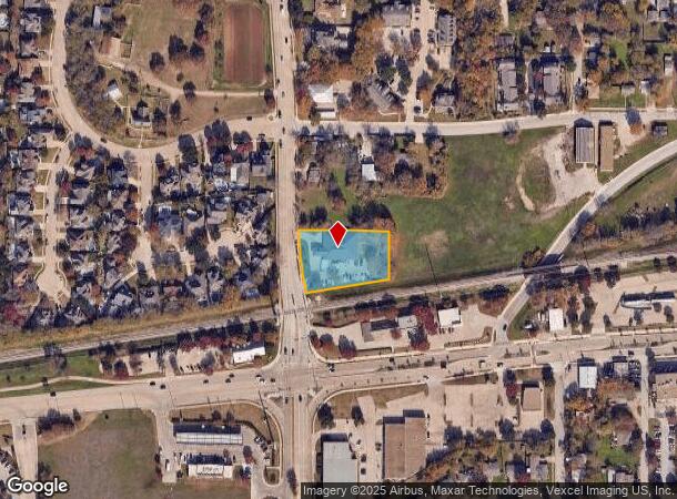 723 Ball St, Grapevine, TX Parcel Map