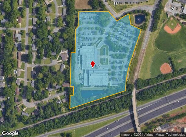  3601 Cci Dr Nw, Huntsville, AL Parcel Map