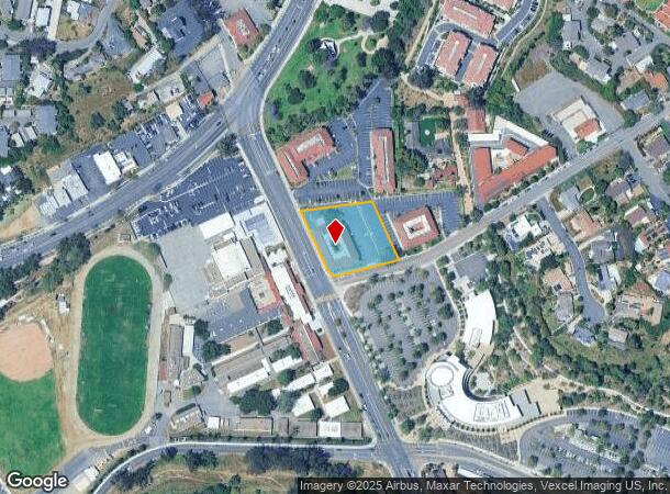 140 Civic Center Dr, Vista, CA Parcel Map