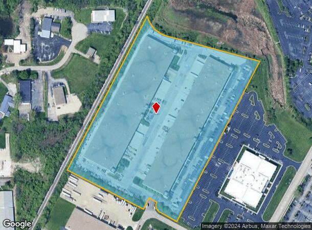  7988 Centerpoint Dr, Indianapolis, IN Parcel Map