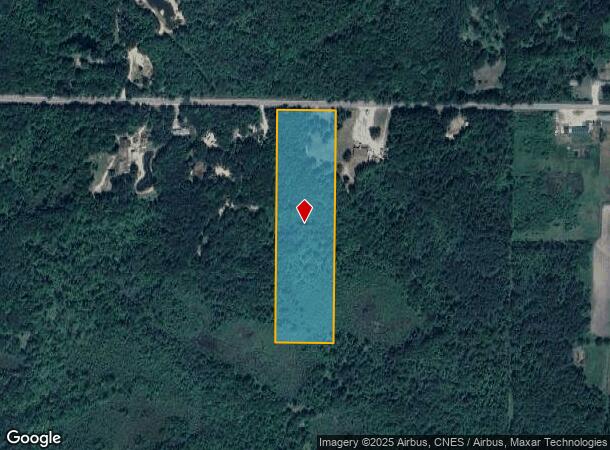  Estey Rd, Rhodes, MI Parcel Map