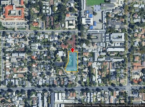  1415 N Garfield Ave, Pasadena, CA Parcel Map