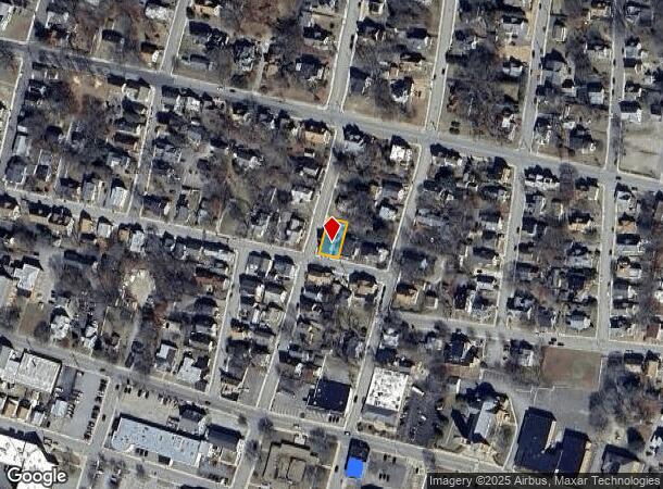 13 Spring St, Willimantic, CT Parcel Map
