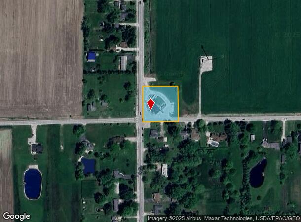1202 N Stadium Rd, Oregon, OH Parcel Map