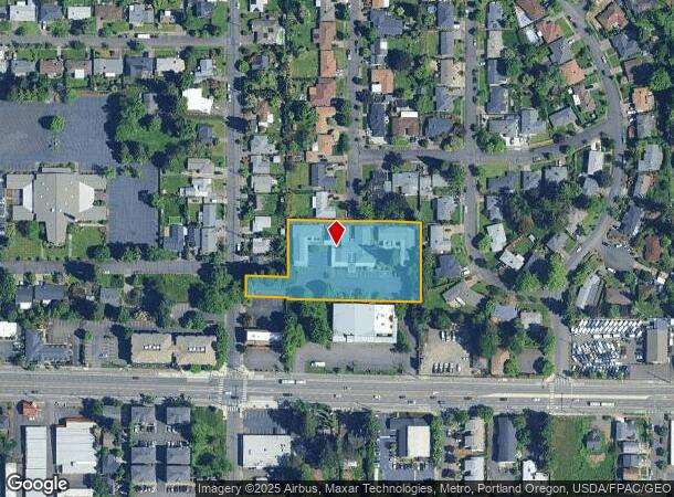 10209 Wi Se Division St, Portland, OR Parcel Map