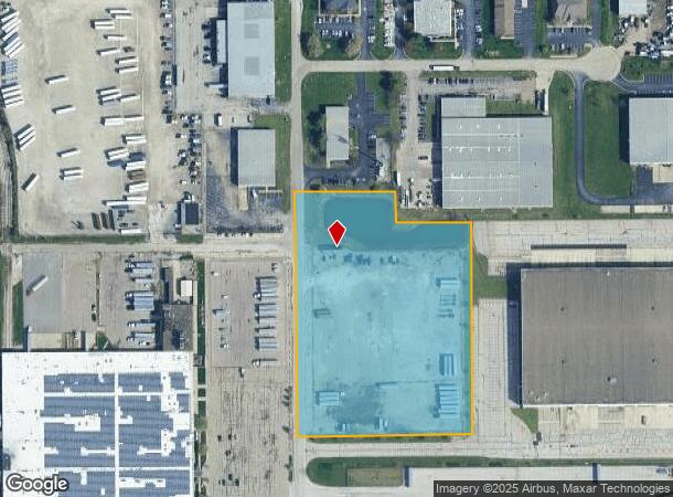  235 Transfer Dr, Indianapolis, IN Parcel Map