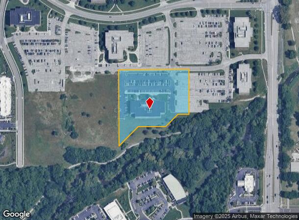  7455 W 132Nd St, Overland Park, KS Parcel Map
