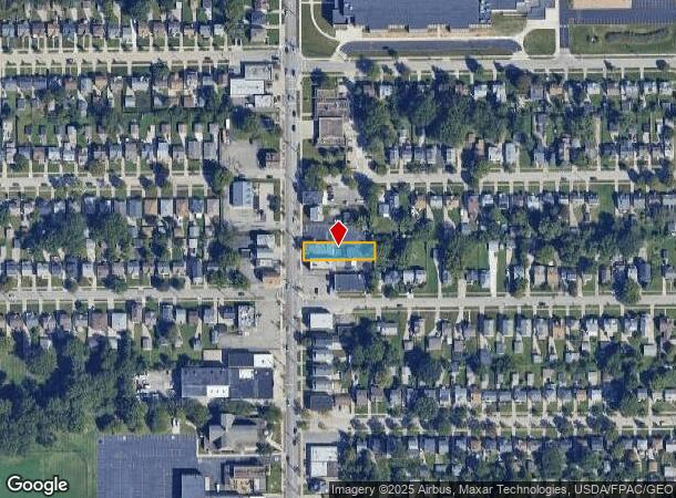  805 E 222Nd St, Euclid, OH Parcel Map