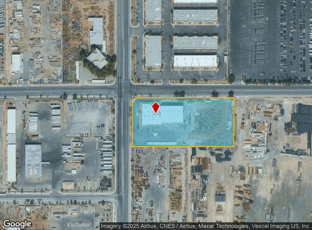 3540 N 5Th St, North Las Vegas, NV Parcel Map