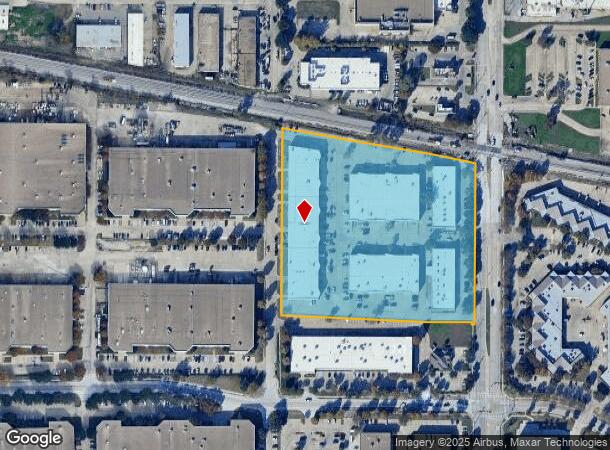 1111 Jupiter Rd, Plano, TX Parcel Map