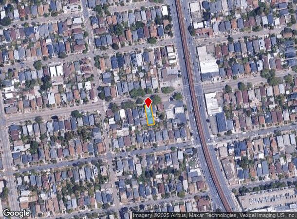 823 55Th St, Emeryville, CA Parcel Map