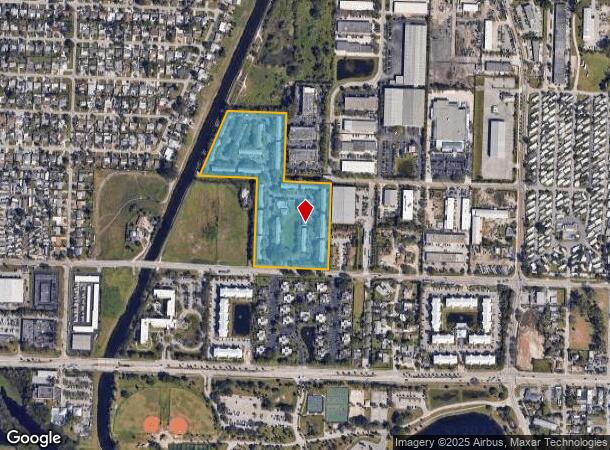  2425 2Nd Ave N, Lake Worth Beach, FL Parcel Map