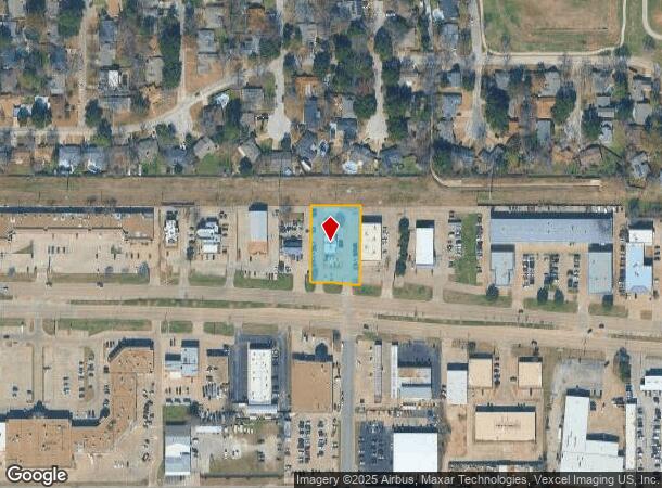 2301 W Pioneer Pky, Pantego, TX Parcel Map