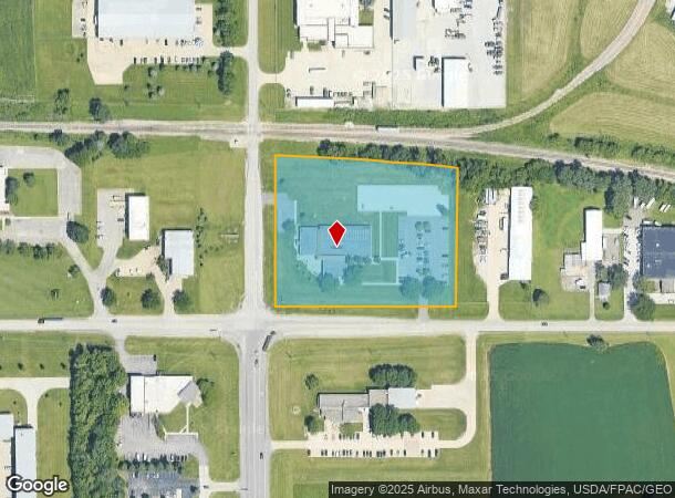  2834 W Airline Hwy, Waterloo, IA Parcel Map