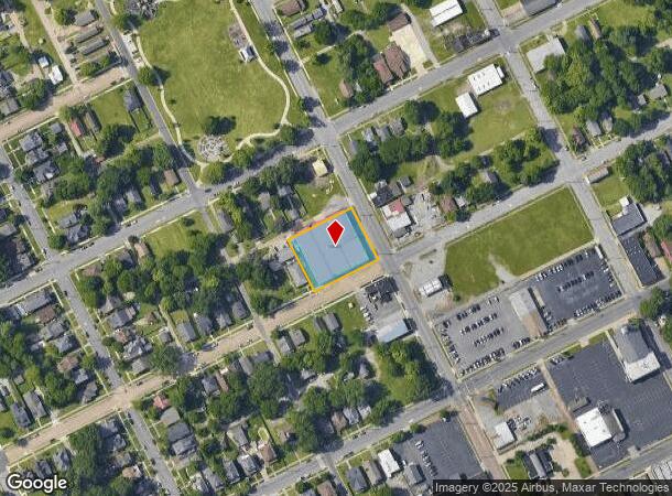  1301 Monroe St, Paducah, KY Parcel Map