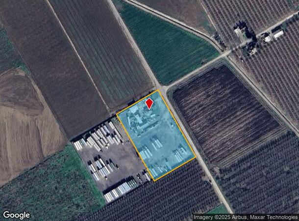 821 Locust Ave, Patterson, CA Parcel Map