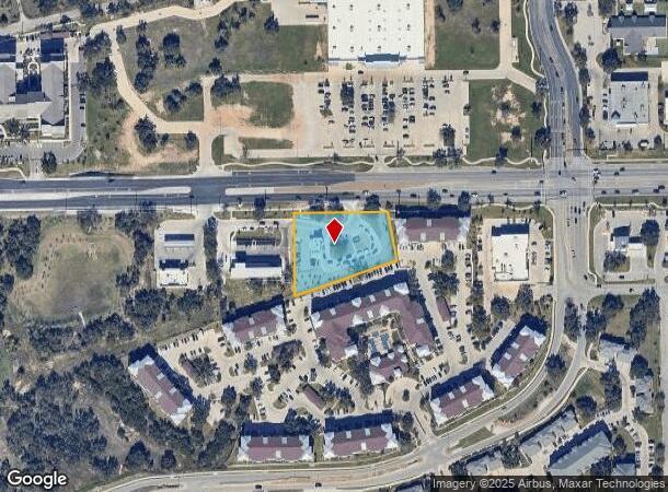 1309 W University Ave, Georgetown, TX Parcel Map