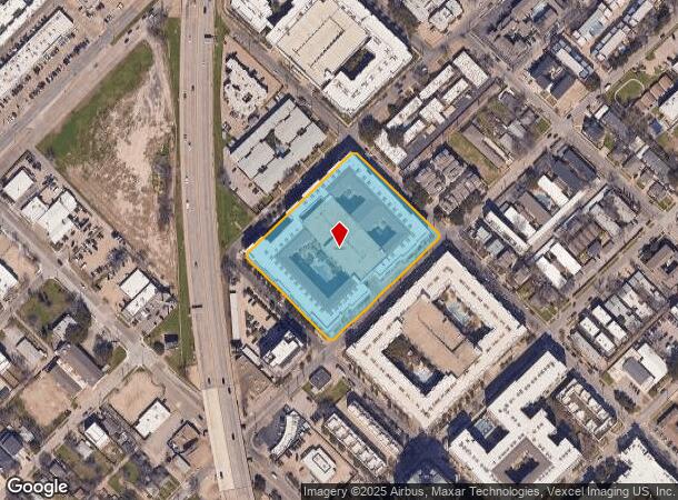 4210 Fairmount St, Dallas, TX Parcel Map