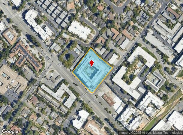  2700 W El Camino Real, Mountain View, CA Parcel Map