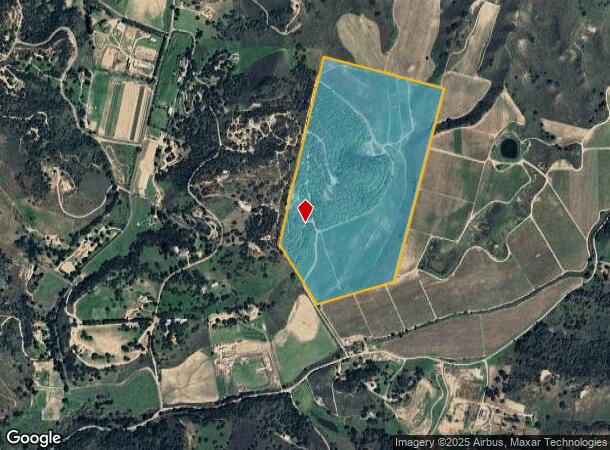 2761 Cebada Canyon Rd, Lompoc, CA Parcel Map