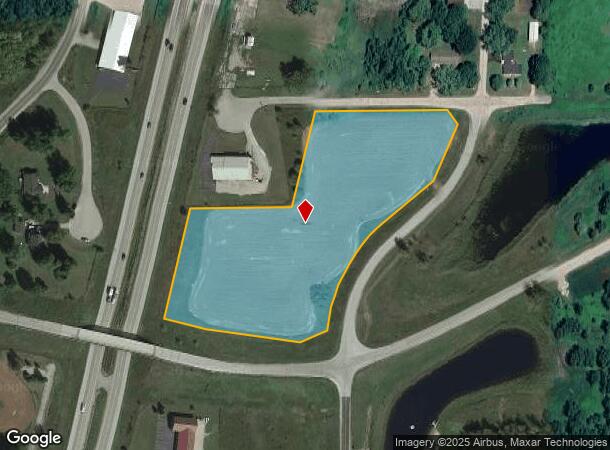 E Frontage Rd, Abrams, WI Parcel Map