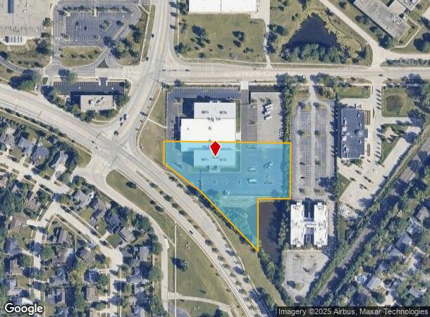  3703 W Lake Ave, Glenview, IL Parcel Map