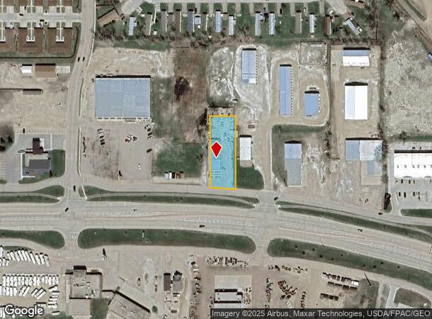  1217 Highway 2 E, Devils Lake, ND Parcel Map